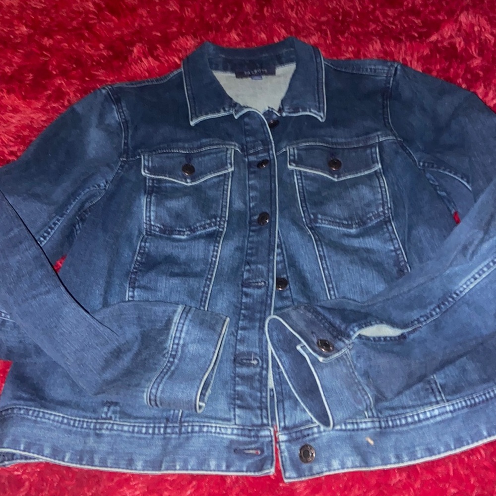 Talbots Jean Jacket